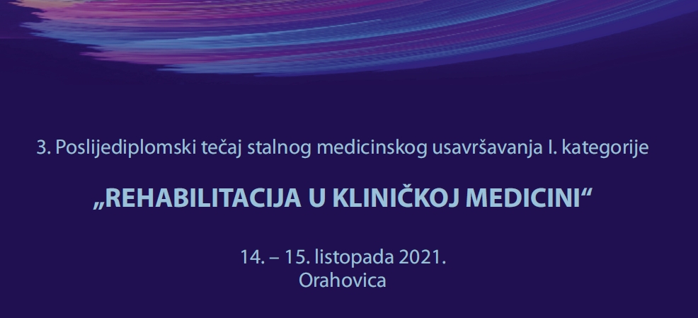 3. Poslijediplomski tečaj stalnog medicinskog usavršavanja I. kategorije 