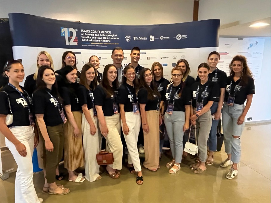 Studenti i nastavnici Fakulteta za dentalnu medicinu i zdravstvo Osijek aktivno sudjelovali na 12. ISABS konferenciji u Dubrovniku