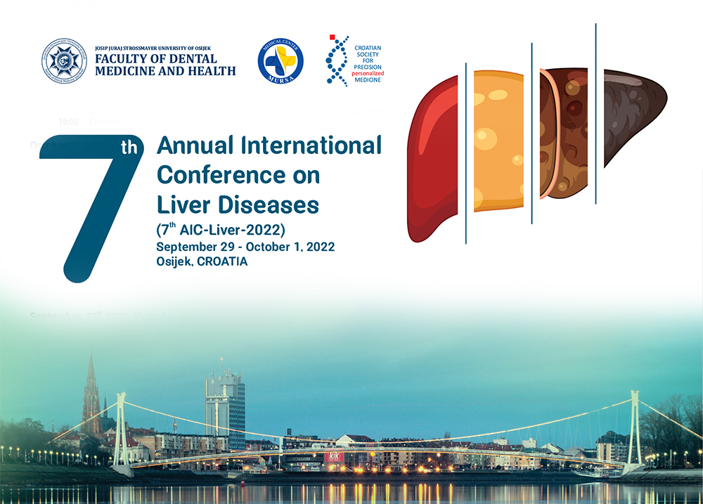 Na Fakultetu za dentalnu medicinu i zdravstvo Osijek održan 7. godišnji međunarodni kongres o jetrenim bolestima (7th Annual International Conference on Liver Diseases)