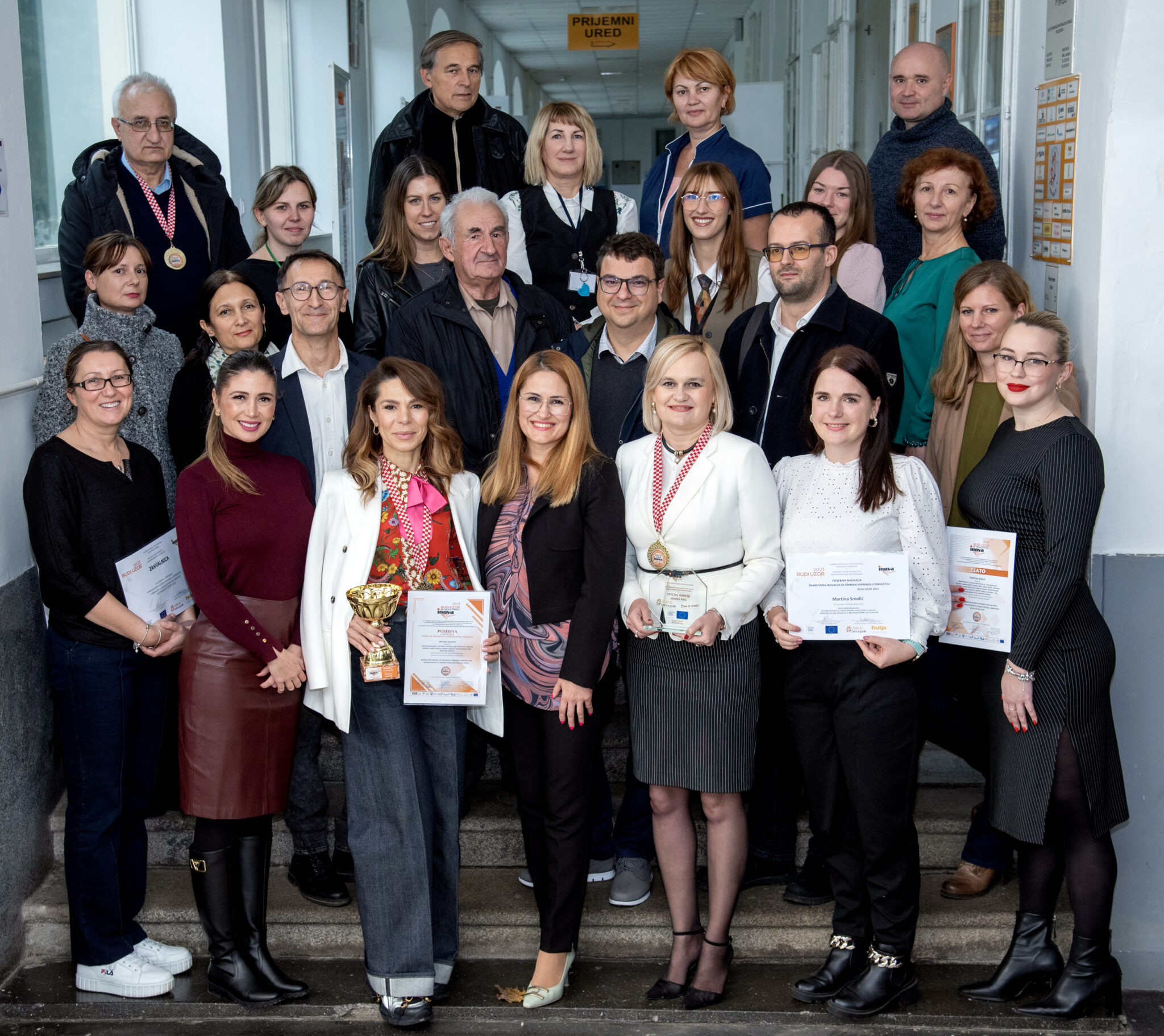The GRAND PRIX for the best innovation in 2023 went to the team from the Faculty of Dental Medicine and Health Osijek