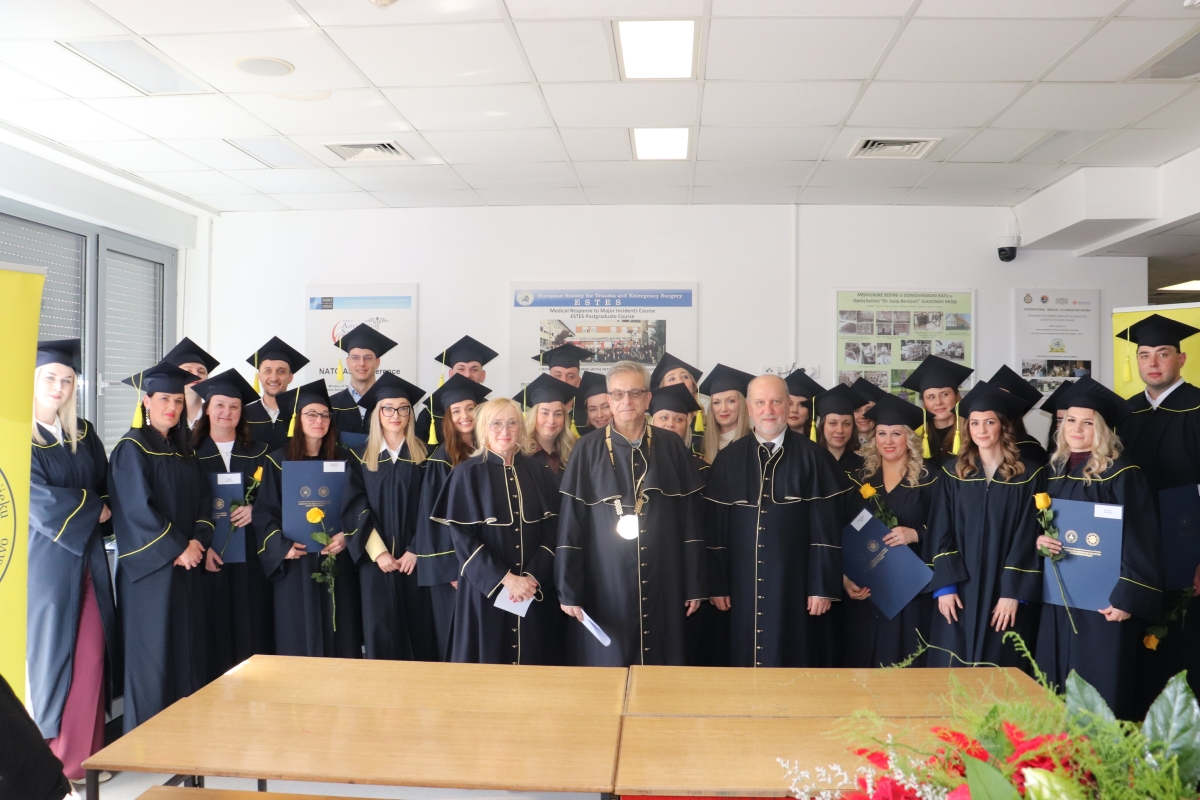 Svečana promocija studenata sveučilišnog diplomskog studija Sestrinstvo