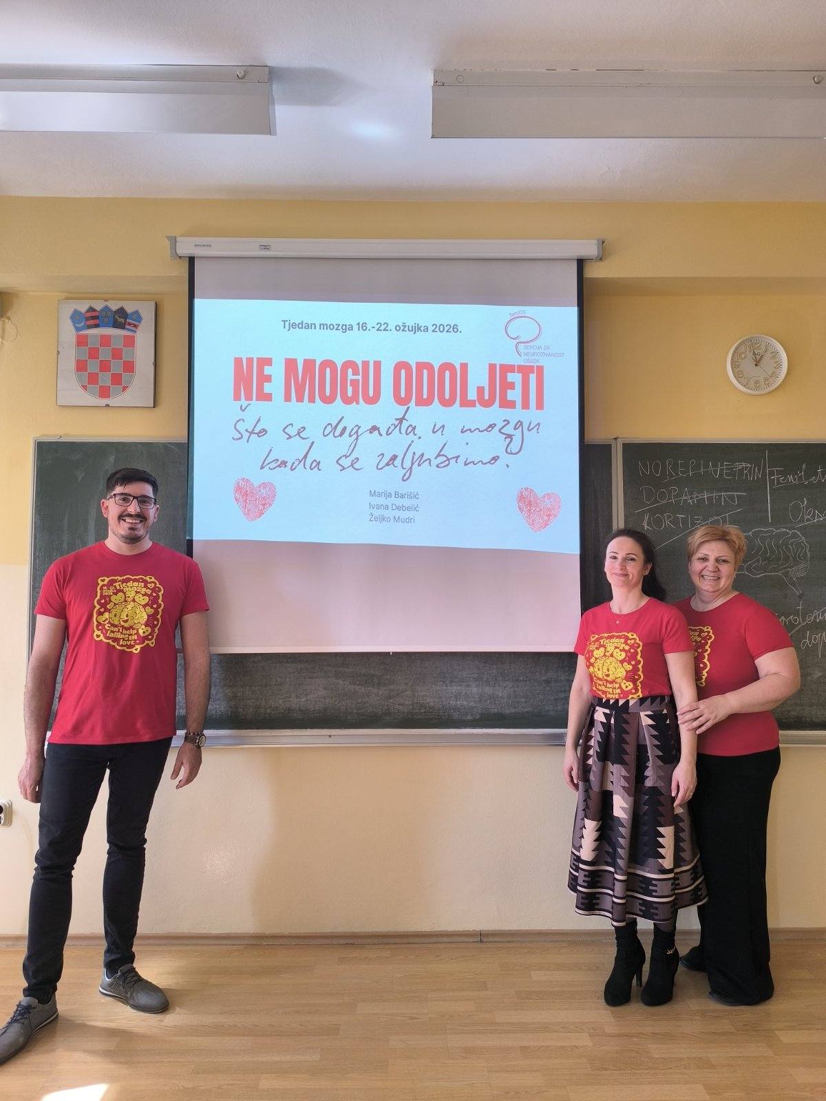 Međuinstitucijska suradnja Fakulteta za dentalnu medicinu i zdravstvo Osijek u obilježavanju Tjedna mozga