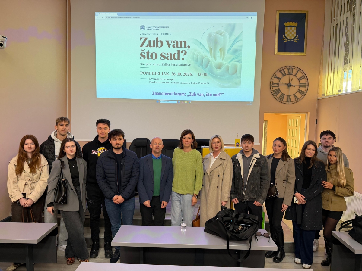 Održan Znanstveni forum „Zub van, što sad?”